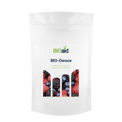 Opakowanie produkty BIO-Owoce 500 g