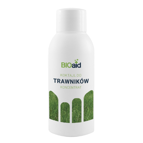 Buteleczka 100 ml preparatu do roślin Koktajl do trawników